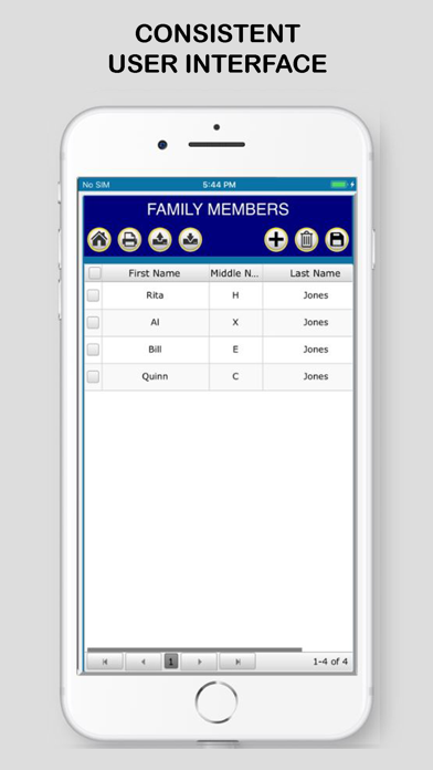 Family Medical Diary Screenshot