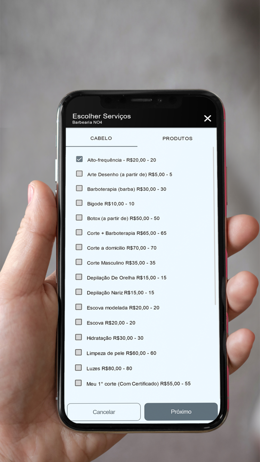 #3. Barbearia NO4 (iOS) By: Mmtools Consultoria e Projetos De Informatica Ltda - ME
