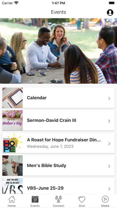 First Church Millville Screenshot