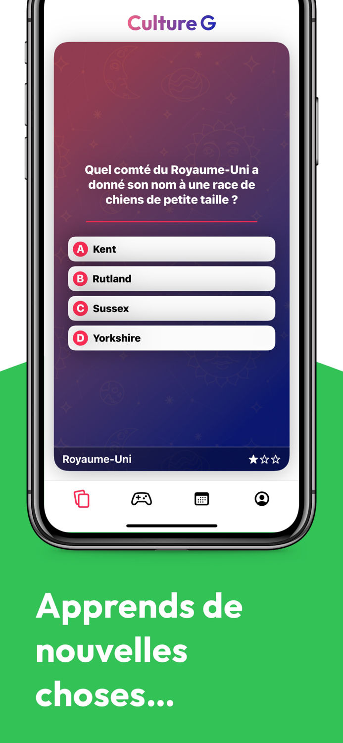 Culture G - Quiz and Anecdotes