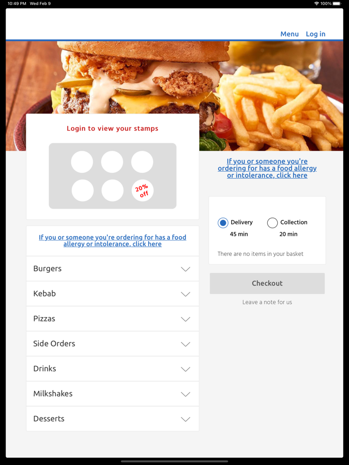 Portobello American Burgers