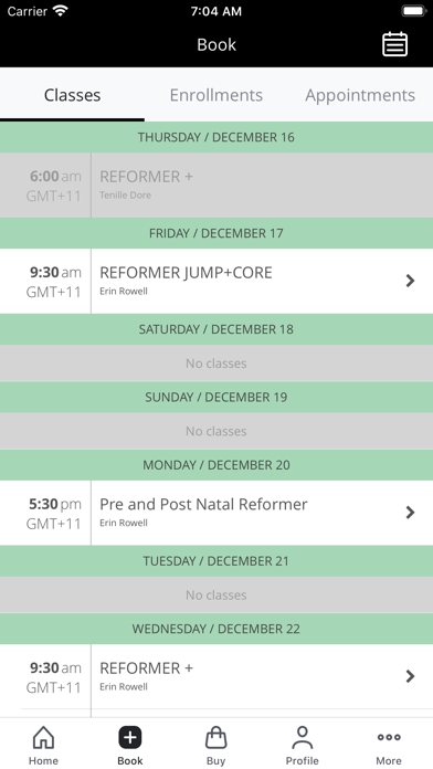 Surf Coast Pilates Screenshot