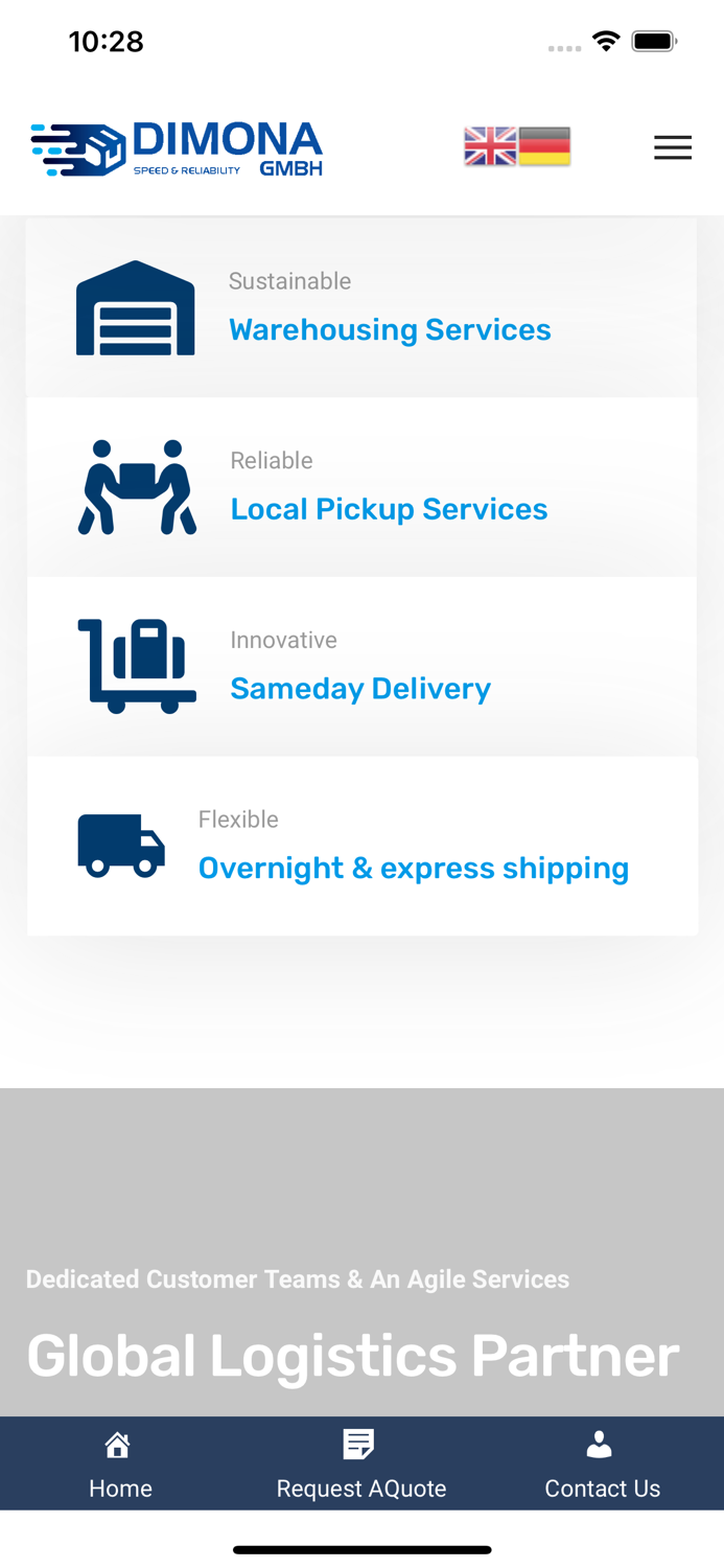 Dimona GmbH Parcel Delivery