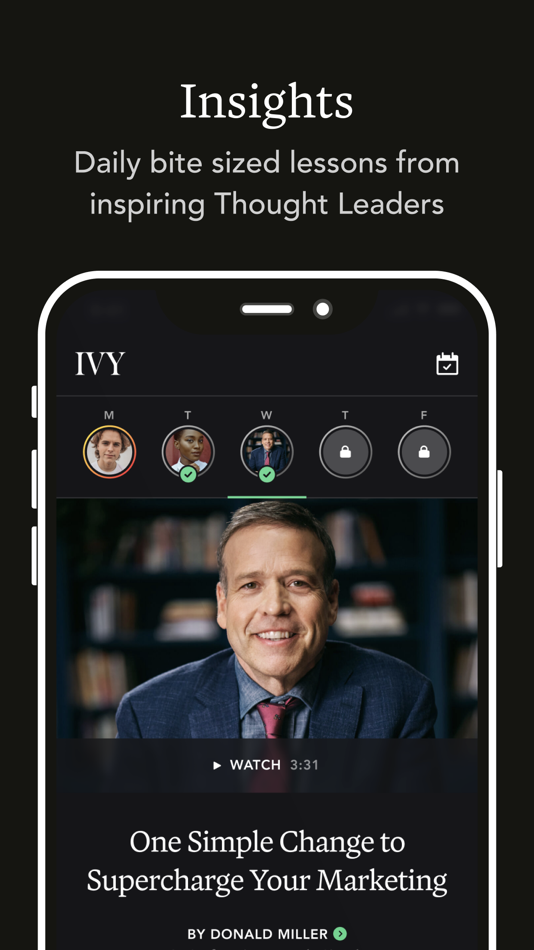 #1. IVY Growth App (iOS) Podle: IVYCONNECT INC