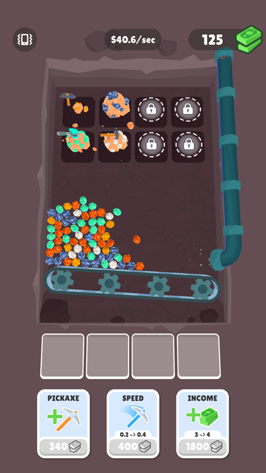 #1. Mine Clicker! (iOS) By: Ferhat Bicici