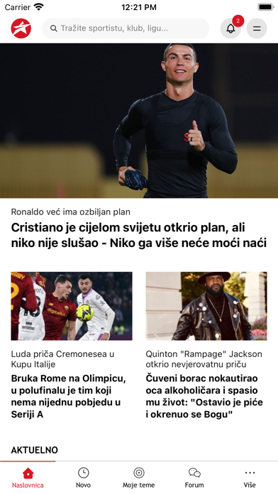 SportSport.ba Screenshot
