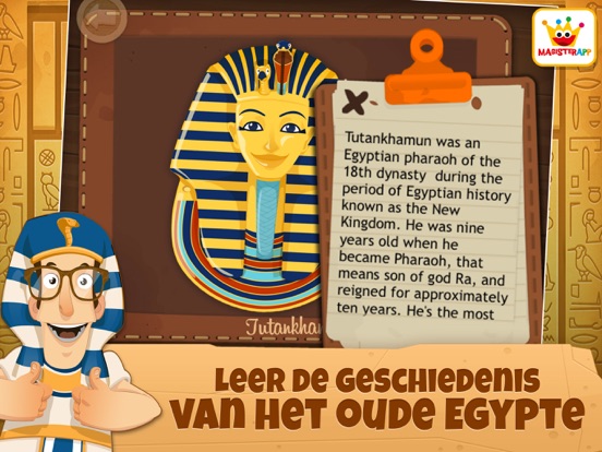 Archeoloog Egypte: Spelletjes iPad app afbeelding 5