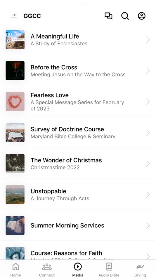 #3. Greater Grace Silver Spring (iOS) 由: Greater Grace Christian Fellowship