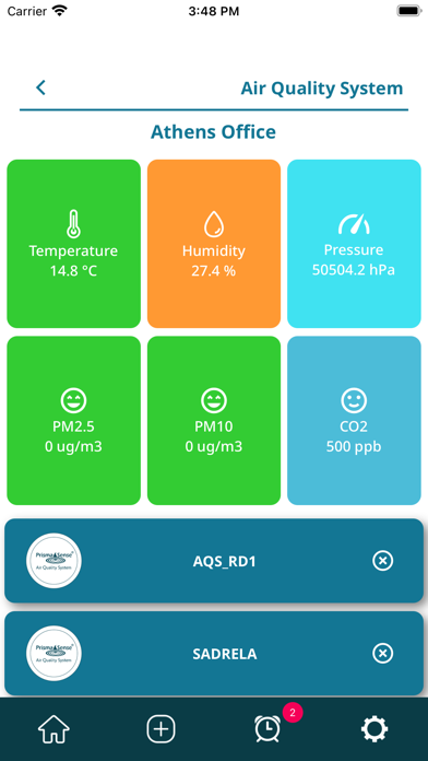Air Quality System (AQS) Screenshot