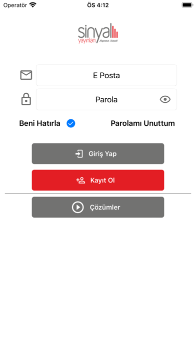 Sinyal Yayınları Screenshot
