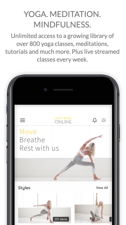 Light Space Yoga Online