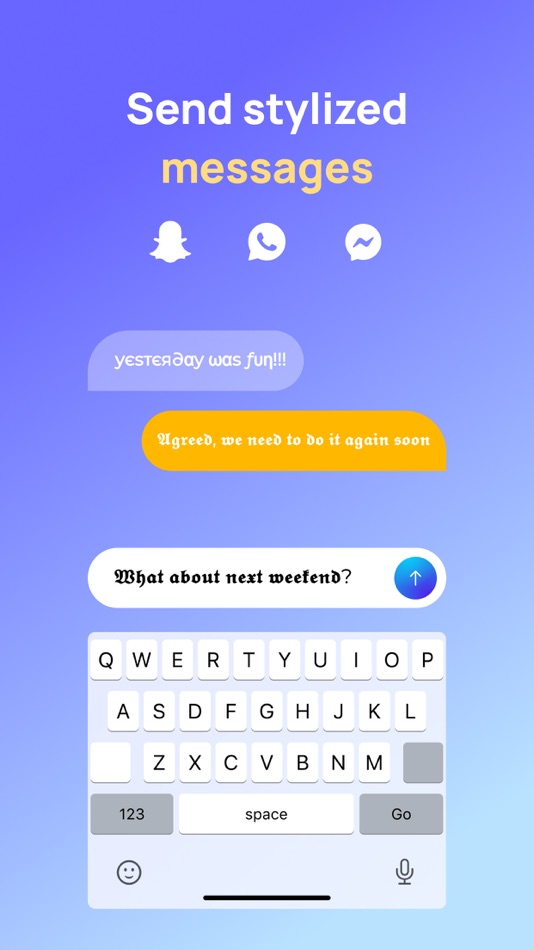 #4. Fontsy AI - Keyboard & writer (iOS) Podle: Petro Holovatyuk
