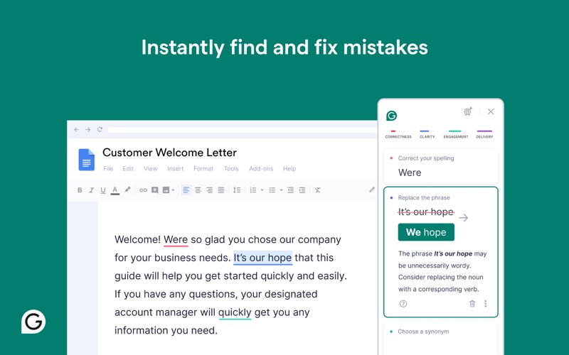 grammarly: ai writing support iphone screenshot 2