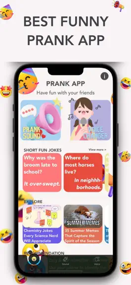 Game screenshot Prank & Voice Changer & Joke apk