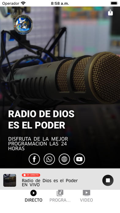 Radio de Dios es el Poder Screenshot