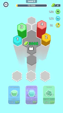 Game screenshot Hexagon Tower apk