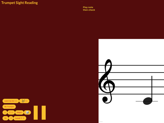 Screenshot #4 pour Trumpet Sight Reading