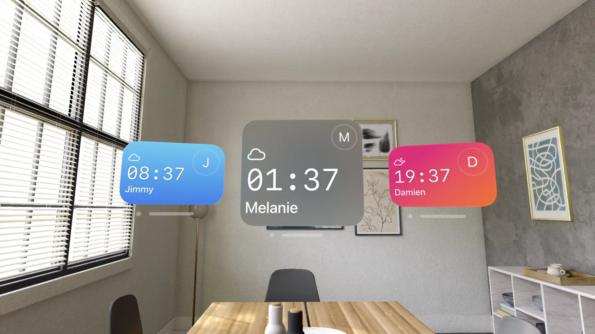 TeamZone • World Clock Widget screenshot