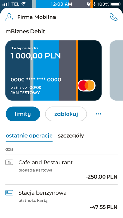 mBank CompanyMobile Screenshot