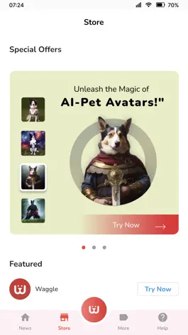 Game screenshot Waggle Pet App-RVing with Ease hack