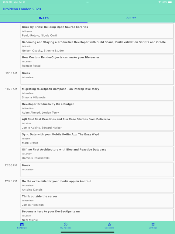 Screenshot #4 pour Droidcon London