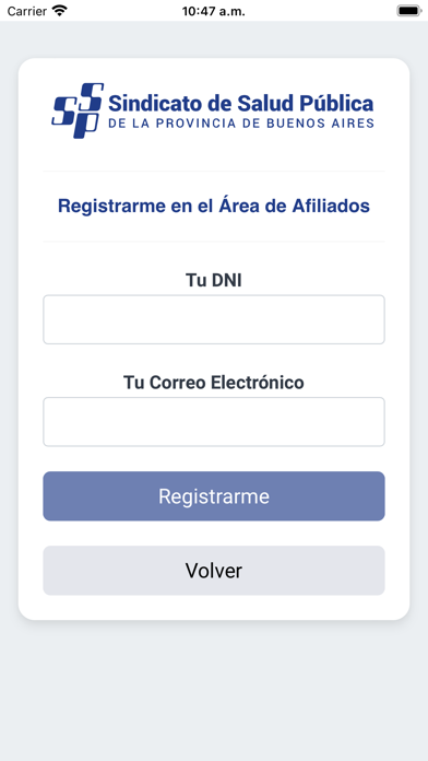 Área de Afiliados Screenshot