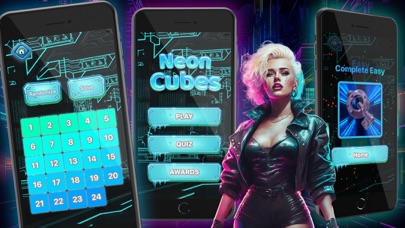 Neon Cubes Screenshot