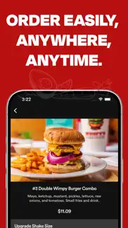 wimpy's hamburgers iphone screenshot 4