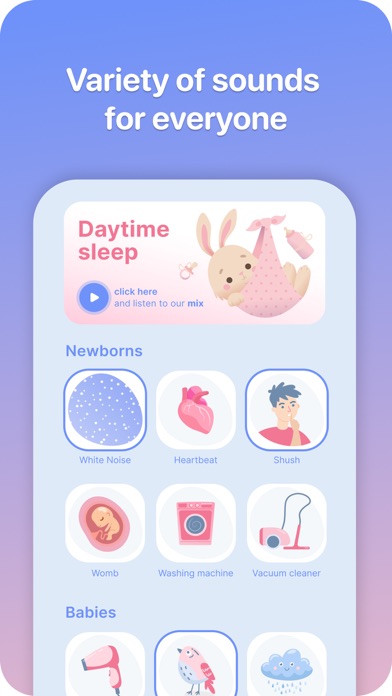 White Noise - Baby Sleep Screenshot