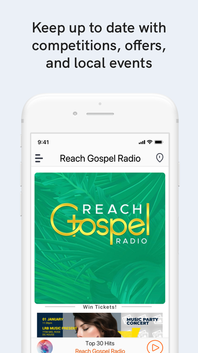 Reach Gospel Radio Screenshot