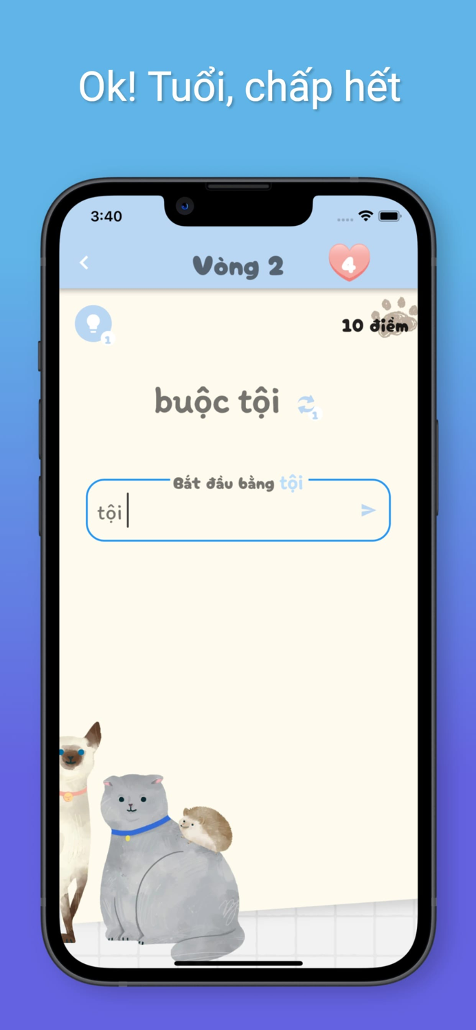 Nối từ chơi nối từ đê