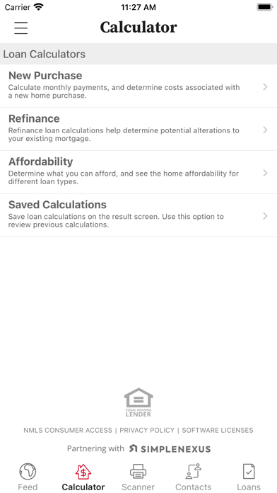 Keller Home Loans Screenshot