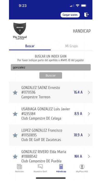 A. de Golf del Valle de México Screenshot
