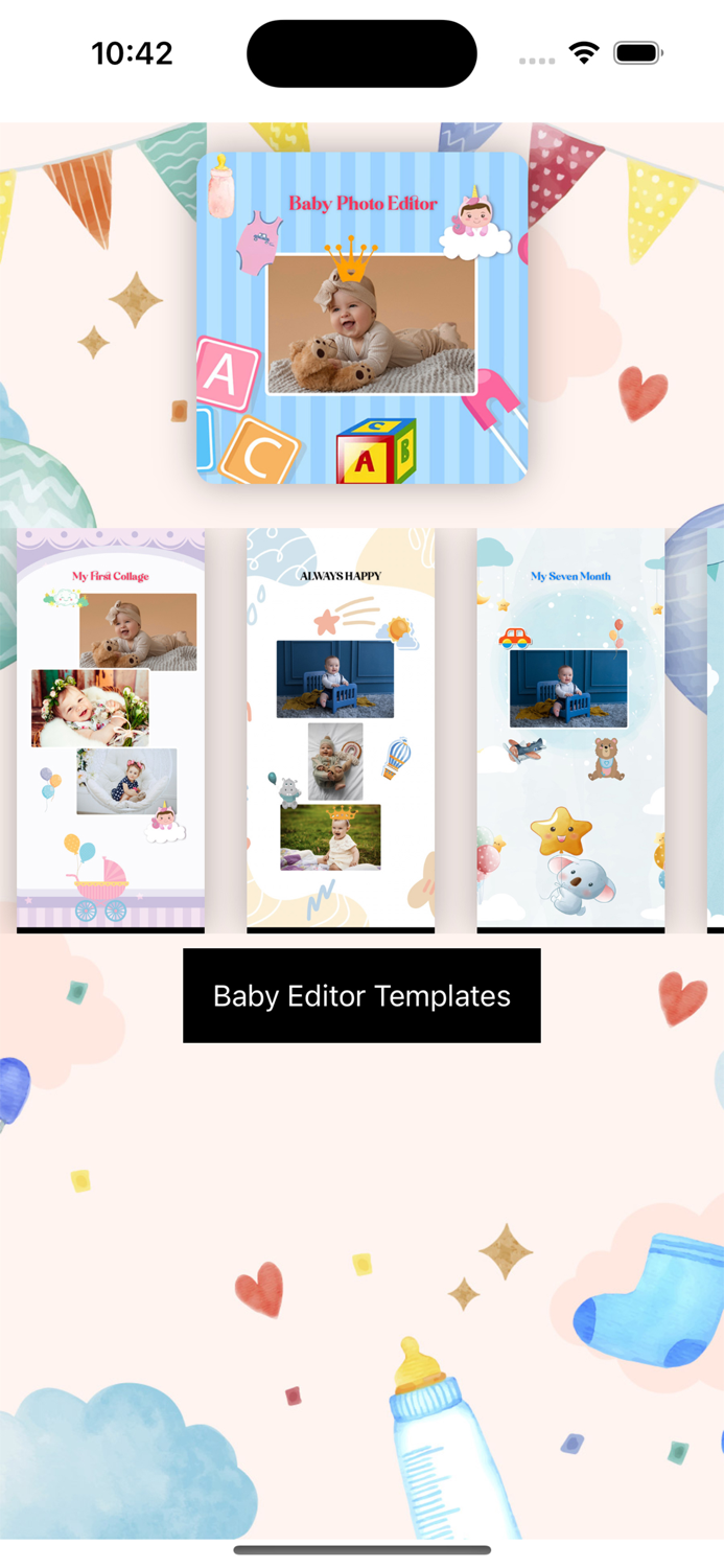 Baby photo editor .