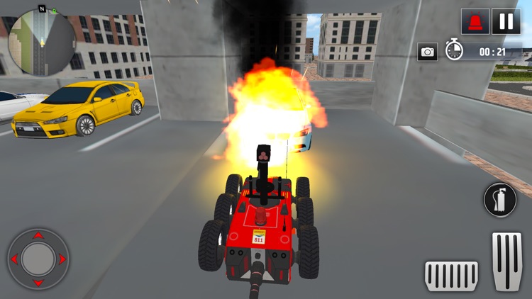 Fire Truck Simulator Rescue HQ screenshot-9