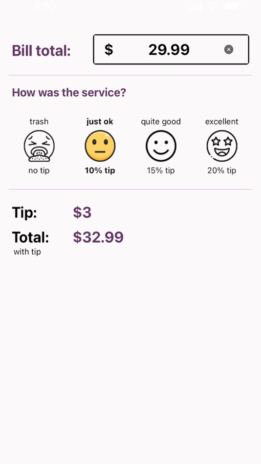 #1. TreoTips: Tip Calculator (iOS) 由: Treo Financial Inc.