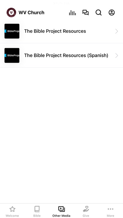 Westside Vineyard Church Screenshot