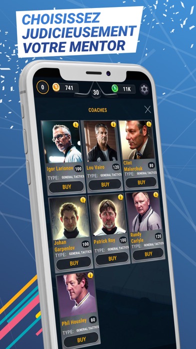 Screenshot #1 pour Big6: Hockey Manager NHL Stars