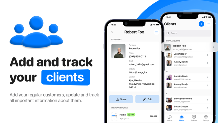 Invoice make receipt  bill