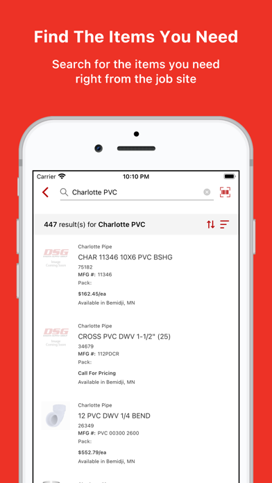 Dakota Supply Group Screenshot