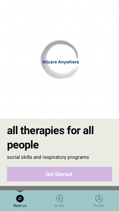 Allcare Anywhere Screenshot