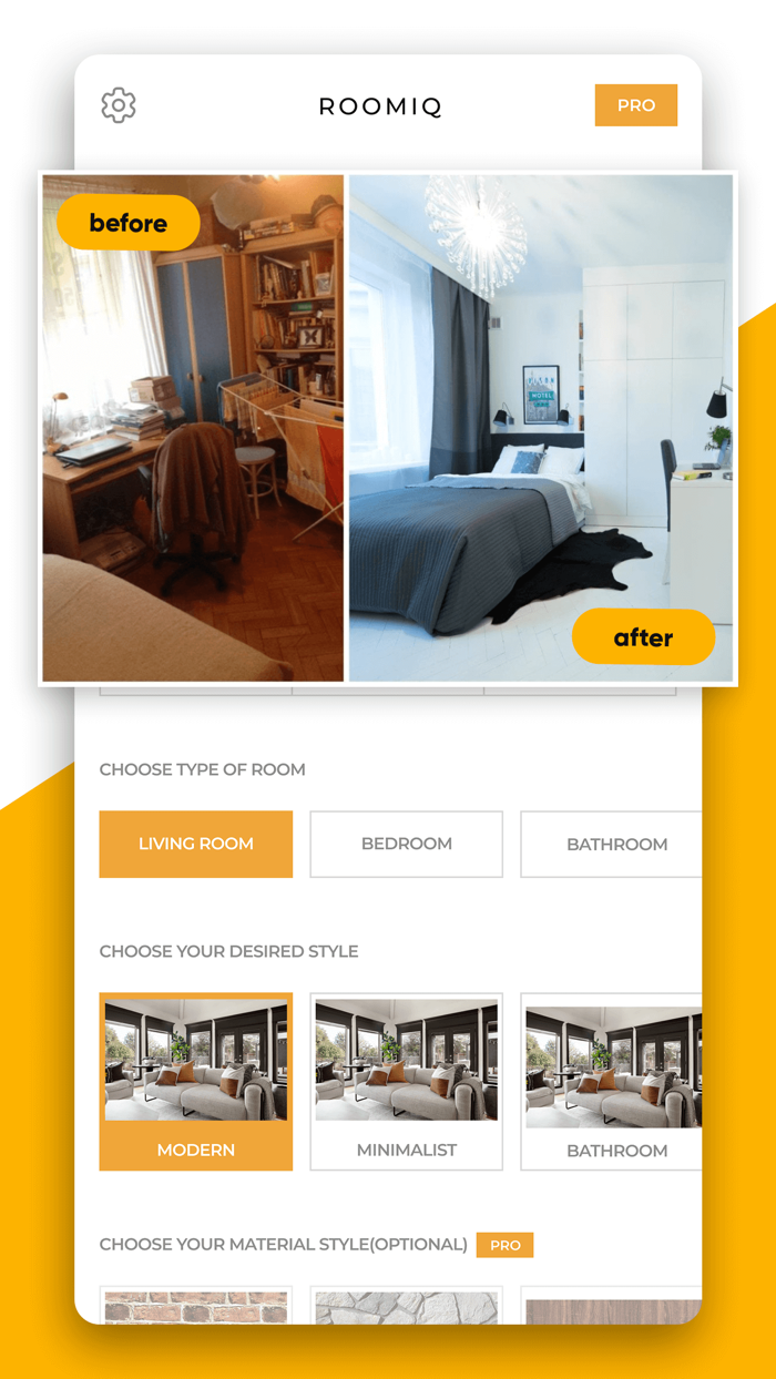 RoomIQ AI interior design