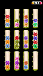 bloom sort puzzle: flower game iphone screenshot 3