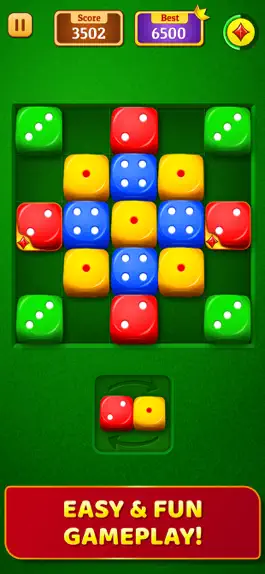 Game screenshot Dice Puzzle - Dice Merge Game hack