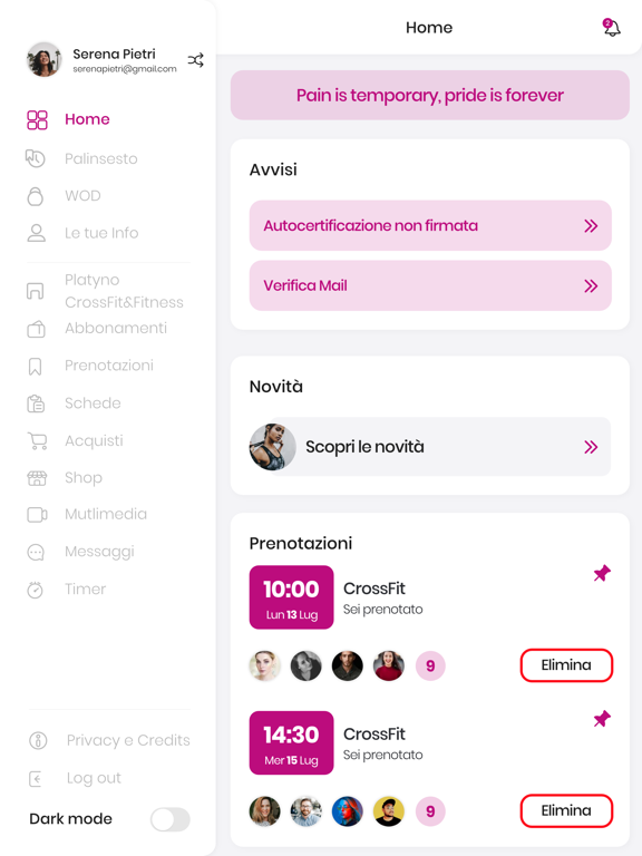 Screenshot #5 pour Platyno CrossFit&Fitness
