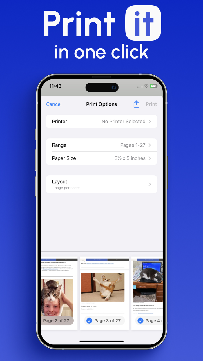 The Printer App - PrintPad