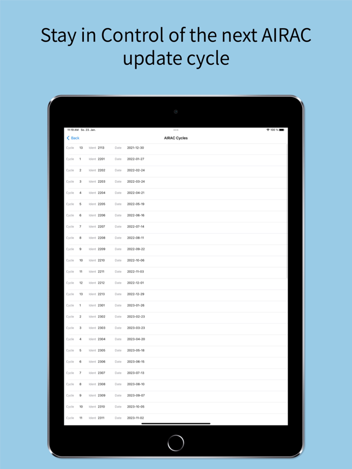 OpsControl Sheet for Aviation