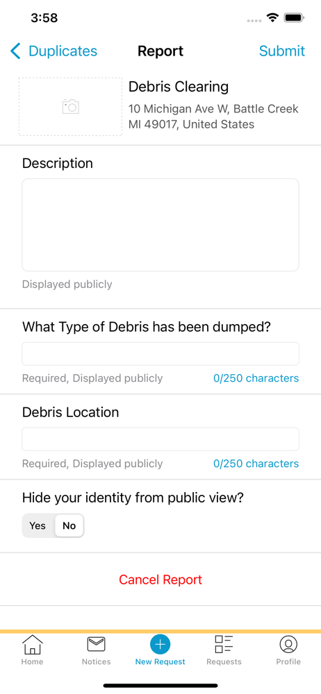 Battle Creek MI 311 screenshot 4
