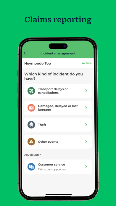 Heymondo - Travel insurance Screenshot