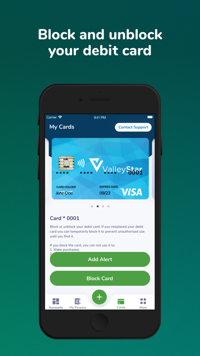 ValleyStar Credit Union Screenshot